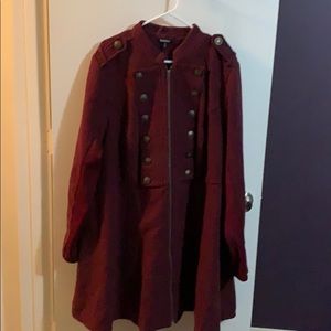 Torrid Size 3 Military Style Coat